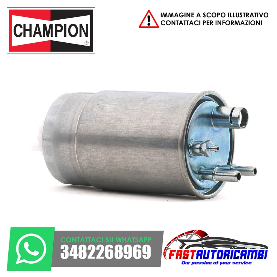 Filtro carburante Champion FIAT Qubo (225) 1.3 D MTJ Kw 55 2008 Cff100503