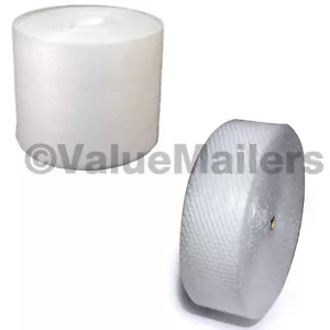350 Ft Bubble Roll Foam Combo (1) 3/16 x 175 x12 Bubble (1) 1/16 x 175 x12 Rolls - Picture 1 of 1