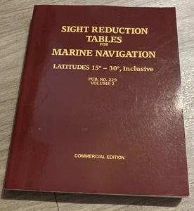 Sight Reduction Tables for Marine Navigation-Commercial Edition (Latitudes 1... - Imagen 1 de 2