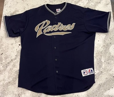 San Diego Padres VTG Adrian Gonzalez Jersey #23 Blue 27.5" Pit-to-Pit - Image 1 of 4