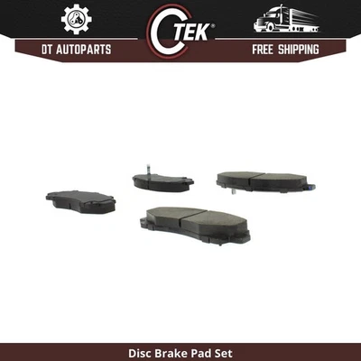 Para Honda Ridgeline 2006-2011 | Pastillas de freno de disco delanteras centradas | Semimetálicas Foto 1 de 4