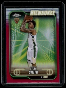 2024-25 Topps Chrome #196 Tyler Smith Pink Basketball Refractor - Picture 1 of 2
