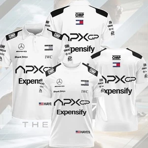 HOT- 2025 White Version For Racing Fan Exclusive Polo Shirt, F1 Racing Shirt - Picture 1 of 7