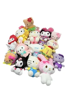 Hello Kitty Plush Lot Dangler Keychain Japan Halloween Bundle Melody 17 PCS - Picture 1 of 23