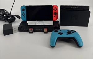 Nintendo Switch HAC-001 Paquete Oferta - Consola, 2 Juegos, Estación de Acoplamiento, Etc - Imagen 1 de 11