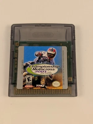 Championship Motocross 2001 (Game Boy Color) ➡️AUTHENTIC Cartridge - Tested 🎮 - Image 1 of 2