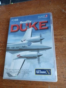 RealAir DUKE PC Real Air Add-On Microsoft Flugsimulator Sim X FSX ALLE EINLAGEN - Bild 1 von 13