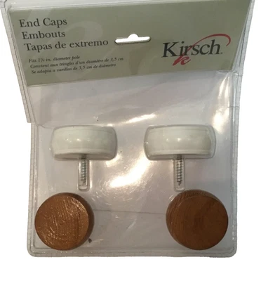 Cerezo. Tapas de madera. 2 pares. Uno blanco, otro marrón. Foto 1 de 2