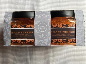 2pk Pumpkin Spice Home Collection Odor Neutralizing Air Freshener Gel Beads 12oz - Picture 1 of 13
