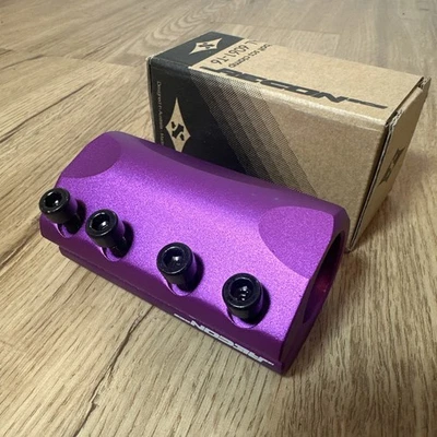 Sacrifice Recon 4 Bolt SCS Scooter Clamp Polished Purple New In box A2 - Image 1 of 4