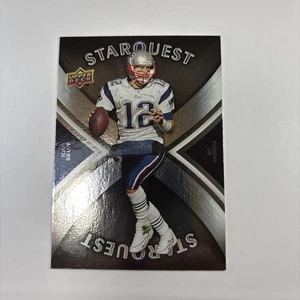 Upper Deck 2008 Tom Brady StarQuest Prima Edizione #SQ29 - CAPRA NM-MT - Foto 1 di 2