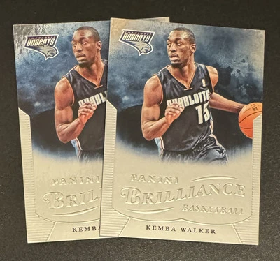 (2) Kemba Walker 2012-13 Panini Brilliance ROOKIE #255 Lot - Charlotte Bobcats - Image 1 of 2