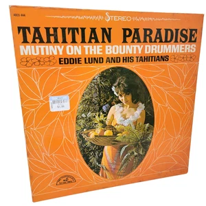 Eddie Lund Tahitian Paradise LP vg 33rpm 12" Vinyl Record Album free sleeve - Bild 1 von 4