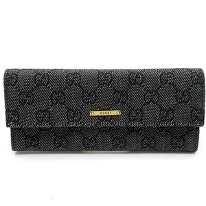 GUCCI Cosmetic Porch 92777 GG Canvas Damen Grau / Schwarz GEBRAUCHT - Bild 1 von 6