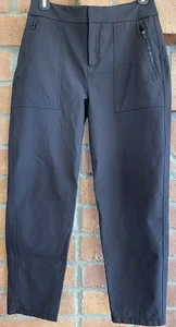 Athleta Wander Hybrid Straight Leg Black Pants Size 8 - Picture 1 of 8