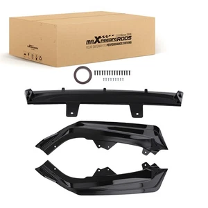 Bumper Lip Protection Kit for Honda Accord 2021-2022 Front Lower Black - Picture 1 of 20