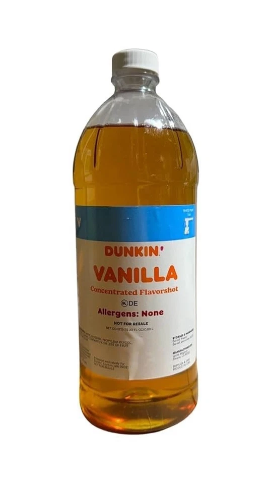 Dunkin' Donuts vanilla Flavorshot Concentrate with Pump - Image 1 of 1