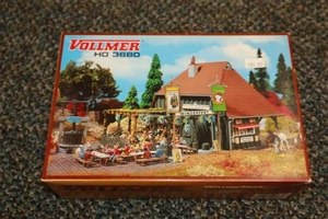 Vollmer # 3680 HO Unbuilt Model Kit Winery Festival for Train Layouts - Picture 1 of 7