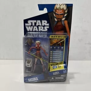 Star Wars Clone Wars AHSOKA TANO Figure w/Rotta The Huttlet MOC CW17 Hasbro 2009 - Picture 1 of 3
