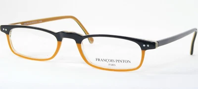 FRANCOIS PINTON PARIS 2017 P757 GAFAS NEGRAS/MOSTAZA 48-19-140mm Francia Foto 1 de 4