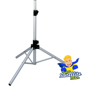 Satellite dish tripod mount stand for camping touring caravan Sky Freesat + pegs - Picture 1 of 3