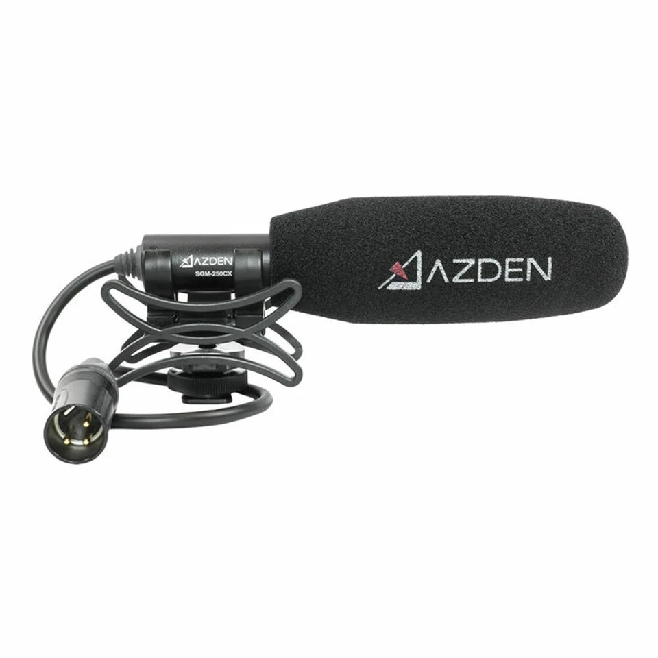 Azden Sgm-250cx Short Length Professional Compact Condenser Shotgun Microphone