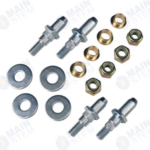 2X For 99-07 Chevy Silverado GMC Truck SUV Car Door Hinge Pins Pin Bushing Kit - Foto 1 di 8