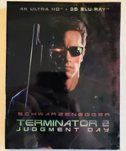 Terminator 2 4k Ultra HD 3D Blu Ray REGION FREE English Subs DTS Master 5.1 UHD - Picture 1 of 3