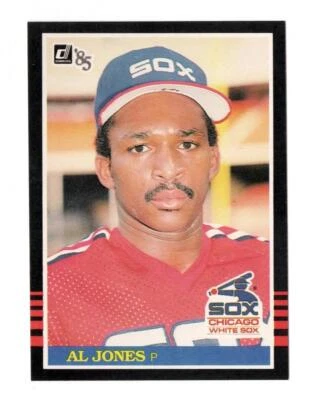 1985 Donruss Al Jones Chicago White Sox #404 Excellent - Image 1 of 2
