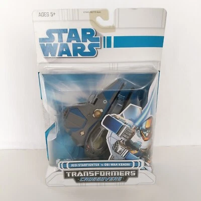 Hasbro Transformers Crossovers Star Wars Jedi Starfighter to Obi-wan Kenobi - Image 1 of 4