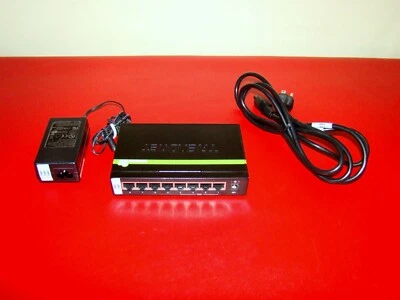 TRENDnet TPE-S44 8-Port 10/100Mbps PoE Fast Ethernet Switch  - Image 1 of 4