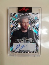 Ewan McGregor 1/3 Crystal Zebra Autograph Card 2022 Leaf Pop Century Star Wars