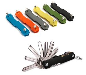 (Black Color Only)  Smart Key Holder Organizer Clip Keychain Pocket Tool