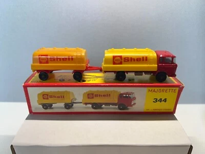 MAJORETTE # 344 DAF + Remorque Citernes *SHELL* - Image 1 of 4
