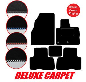 Renault Scenic 3 2009 to 2016 Tailored Car Mats Deluxe Carpet & Edgings & 2clips