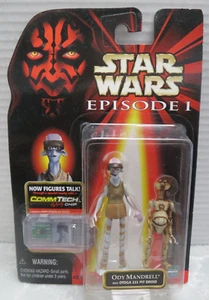 Hasbro Star Wars Ep I 1998 chip CommTech n.º 84117 Ody Mandrell - Imagen 1 de 6