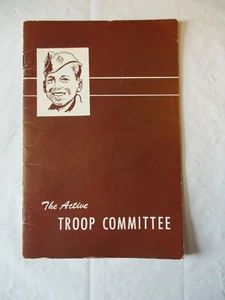 The Active Troop Committee Booklet 1958 Boy Scouts of America BSA Vintage - Picture 1 of 12