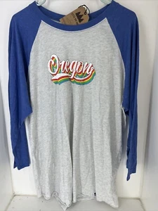 Little Bay Root Oregon Raglan Softball Tshirt XXLarge - Picture 1 of 5