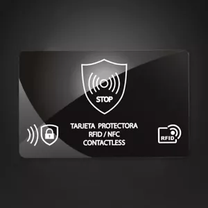 5Pcs RFID Blocking Card Ultra Thin NFC Signal Blocking Card for Men & Women - Picture 1 of 11