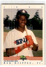 1992 Classic Best Ken Griffey Jr. #200 San Bernardino Spirit