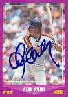 Alan Ashby Autographed Baseball Card Houston Astros 1988 Score 73