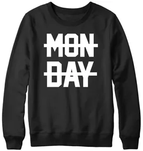 Sudadera unisex Hate Monday Funny para hombre y mujer - Imagen 1 de 7