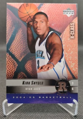 2004-05 Upper Deck R-Class #107 Kirk Snyder Rookie Utah Jazz Basketball Card - Image 1 of 2