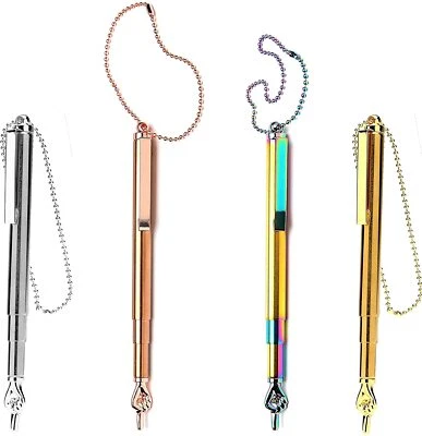 Libro Torá Puntero de Mano Extensible Escalable con Clip de Bolsillo 14 cm-27 cm Foto 1 de 4