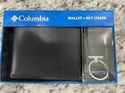 Columbia Wallet and Keychain 6 card slots + ID foldout