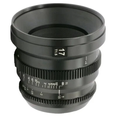 SLR Magic MicroPrime Cine 17mm T1.5 Camera Lens for Micro Four Thirds MFT Mount - Image 1 of 2