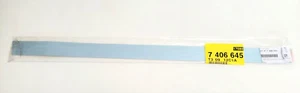 NEW 'MINI' R55 Clubman LEFT Entrance Side Skirt Sill Trim Aluminium Chrome Strip - Picture 1 of 14