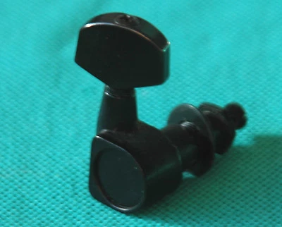 1987 B.C. Rich Ironbird NJ Series Electric Guitar Black Tuner Tuning Peg - Image 1 of 4