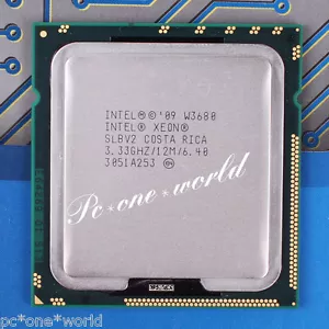 100% OK SLBV2 Intel Xeon W3680 3.33 GHz Procesador de seis núcleos CPU LGA 1366 - Imagen 1 de 1
