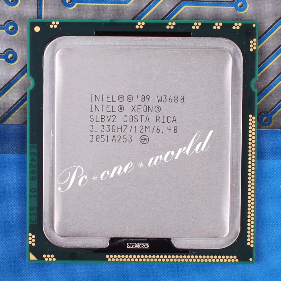 100% OK SLBV2 Intel Xeon W3680 3.33 GHz Six Core Processor CPU LGA 1366 - Image 1 of 1